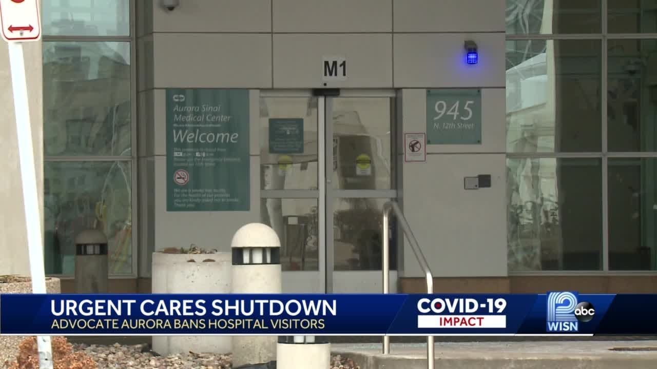 Advocate Aurora implements no-visitor policy at hospitals