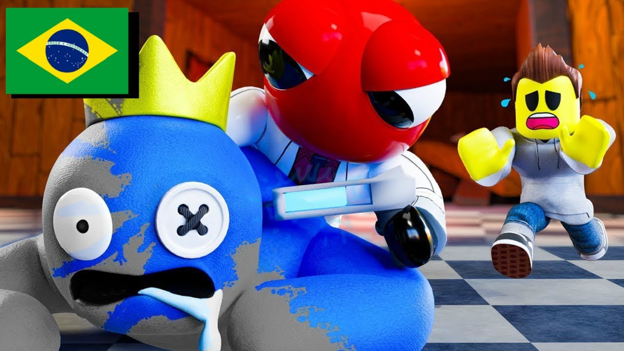 Os RAINBOW FRIENDS perdem suas CORES! Rainbow Friends Animação