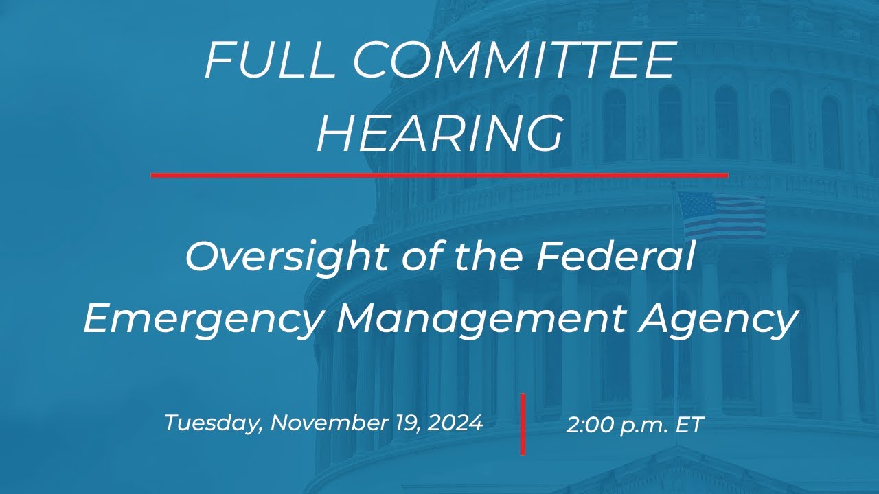 Oversight of the Federal Emergency Management Agency