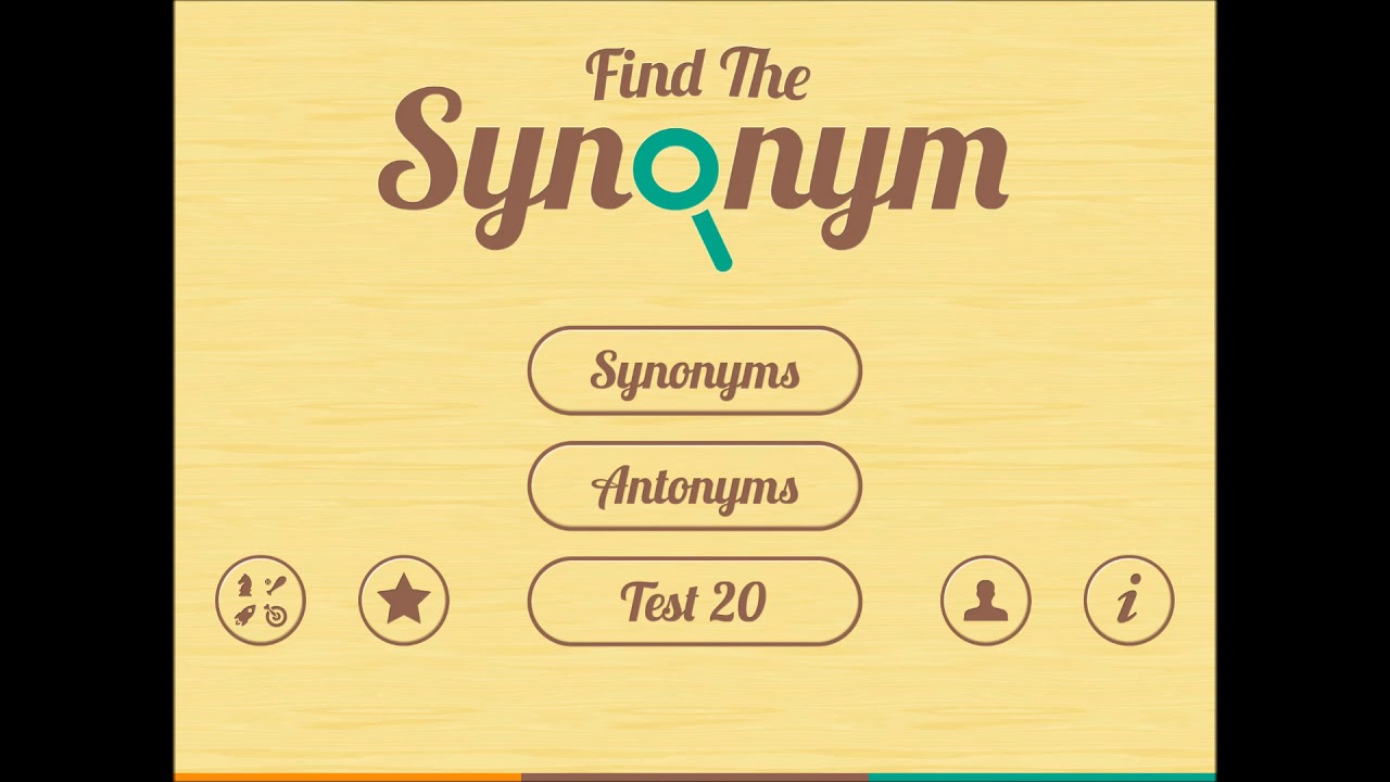 Find The Synonym (Background Music)