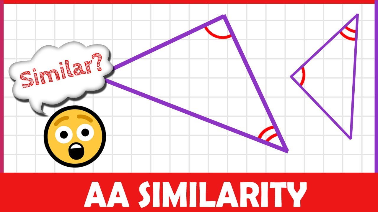 AA Similarity Theorem of Triangles (2-MINUTE MATH)