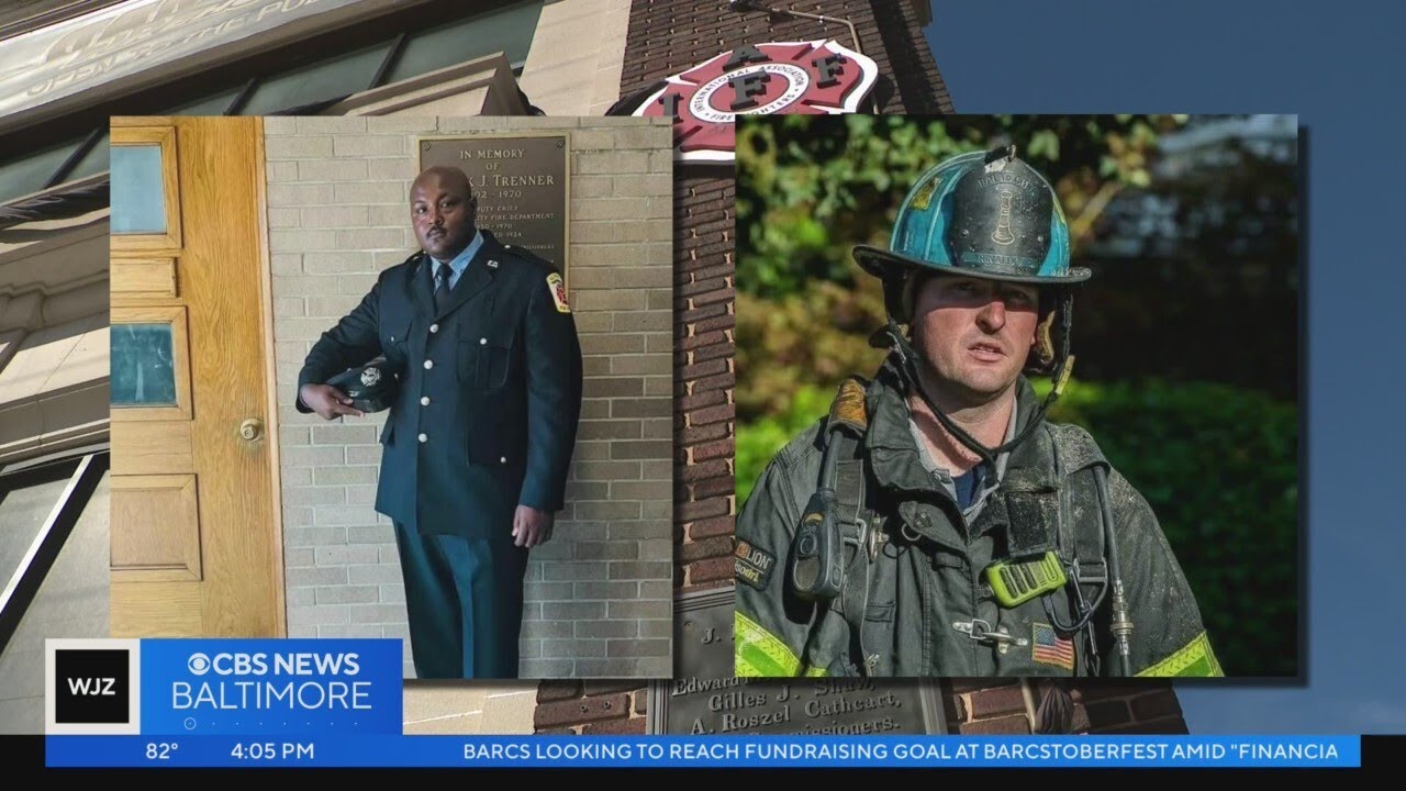 Friends and family remember two firefighters who died following a Northwest Baltimore fire