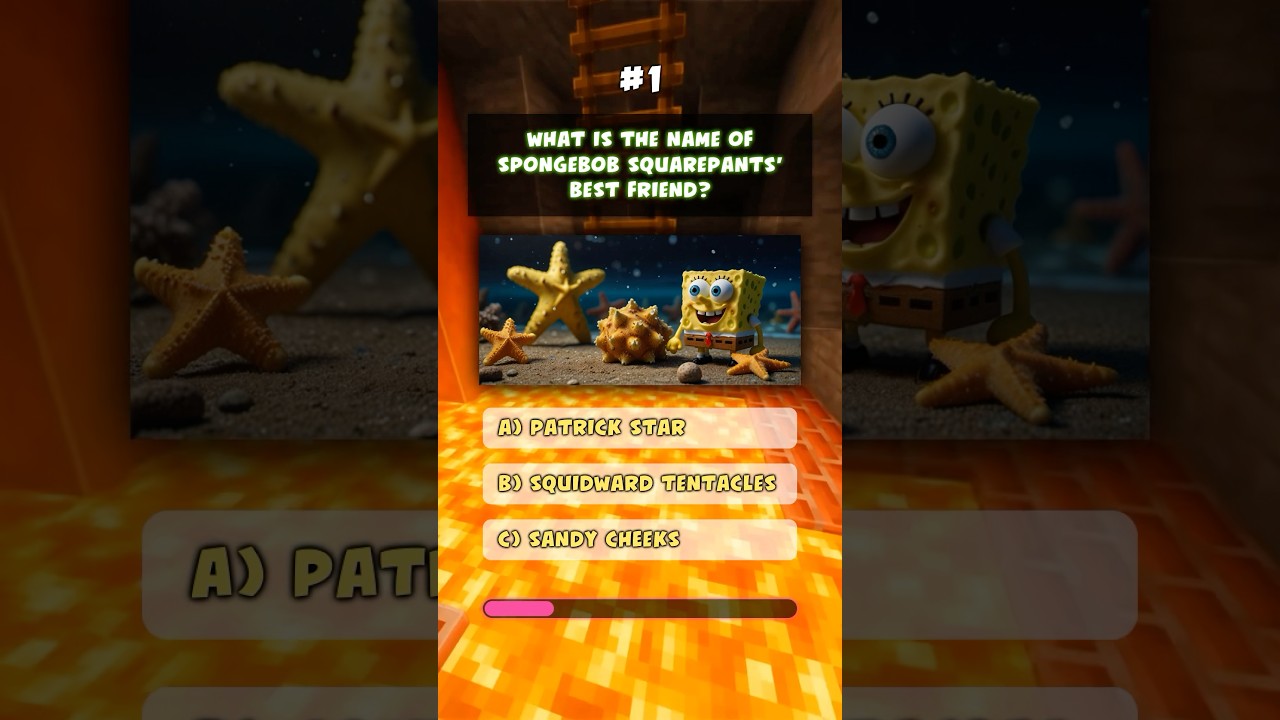 SpongeBob SquarePants Quiz Challenfe #grinch #wuizlet #christmasdream