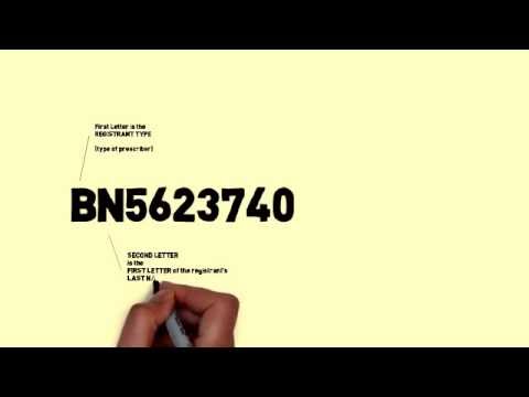 How to decode a DEA number
