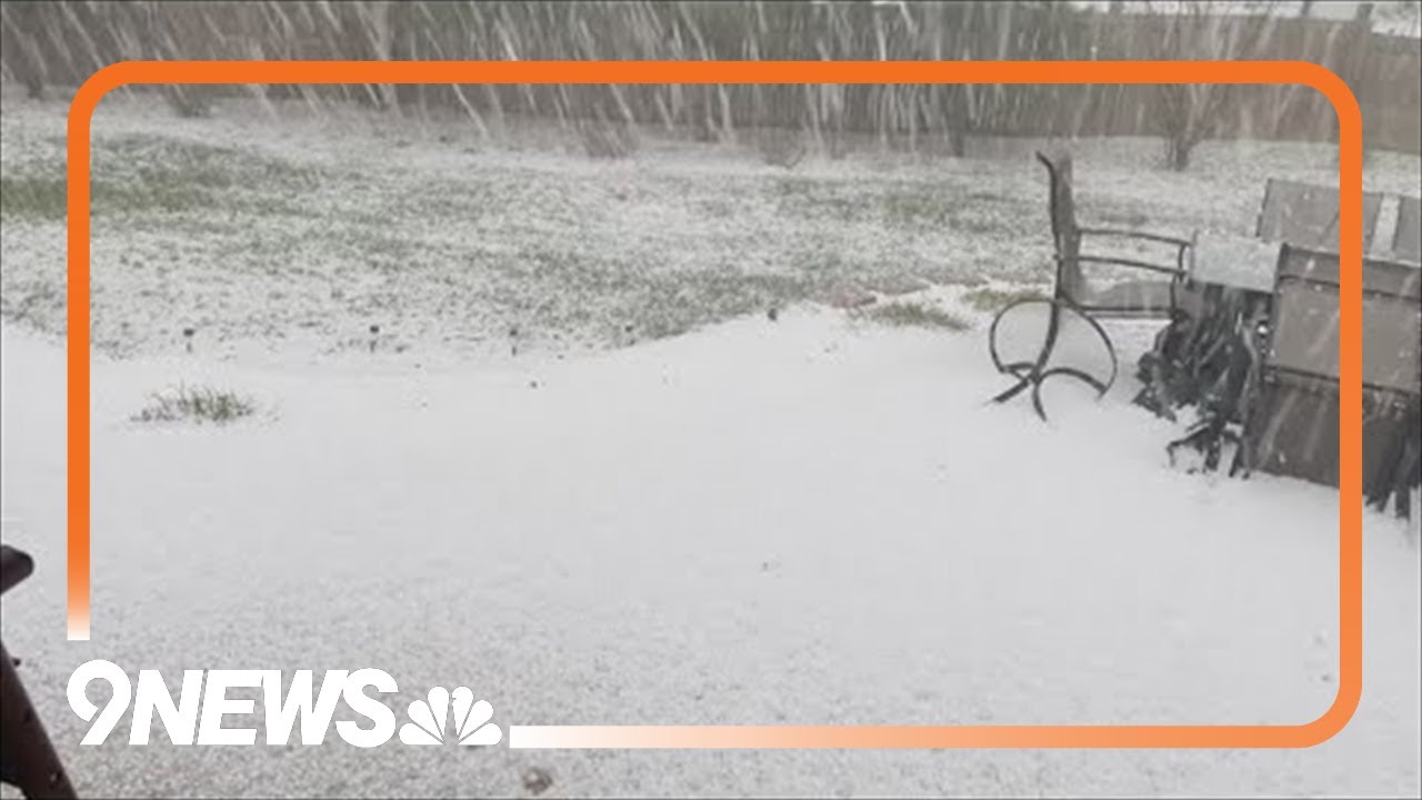 Viewers share videos of storms that hit Colorado Wednesday