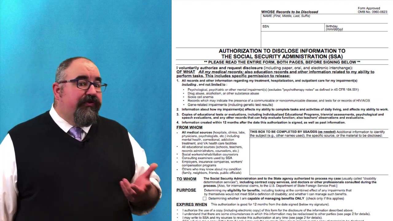 What is Form SSA-827?