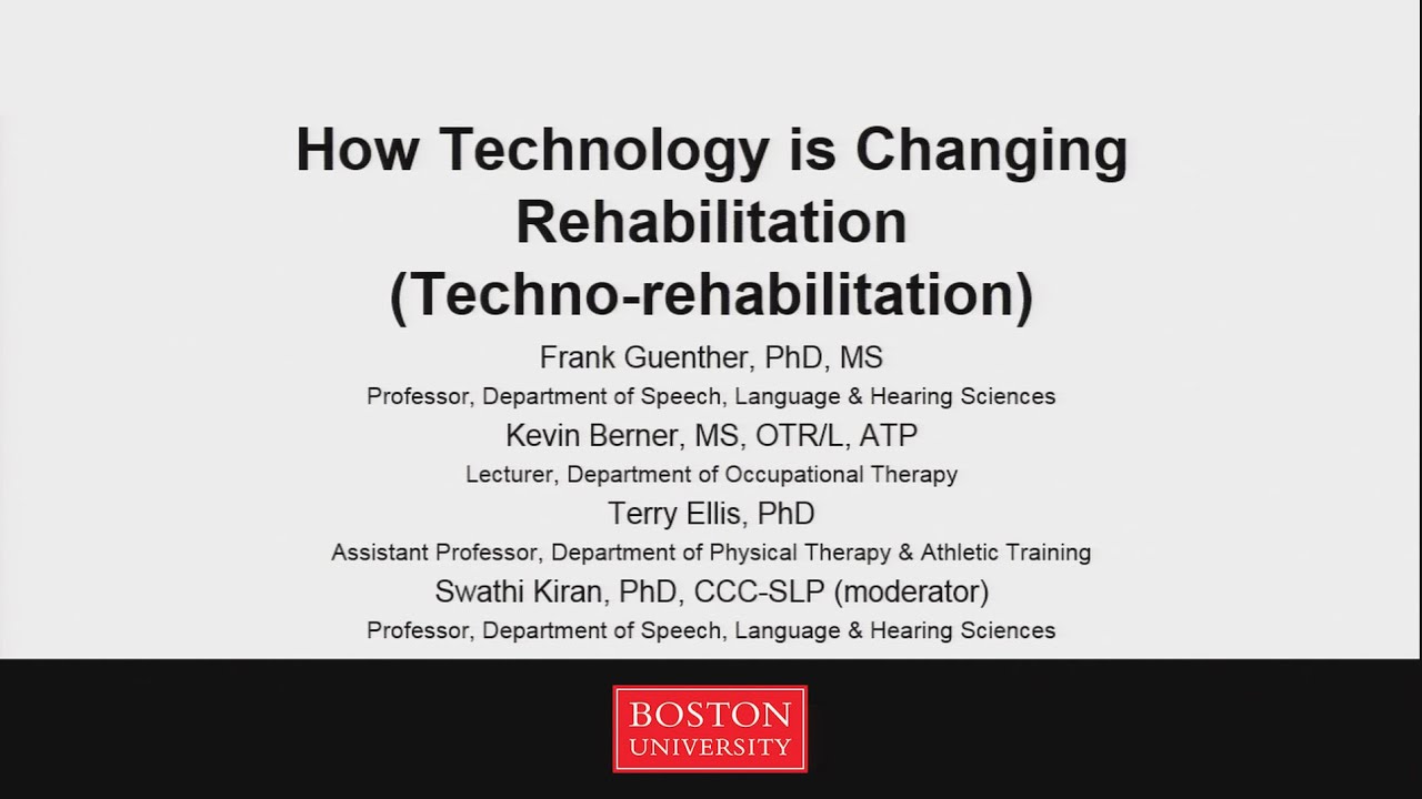 How Technology is Changing Rehabilitation (Techno-Rehab)