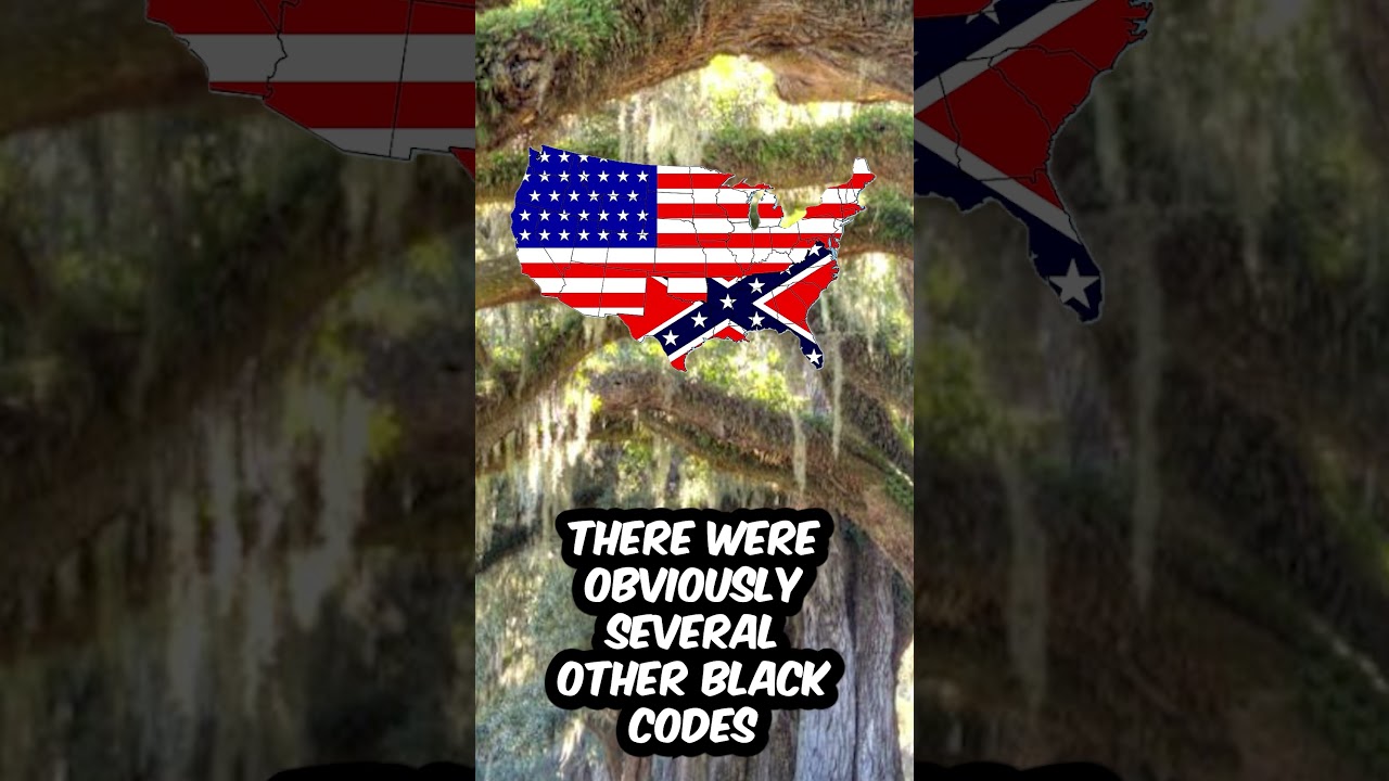 What Were Black Codes? #history #facts #blackhistorymonth #historyfacts