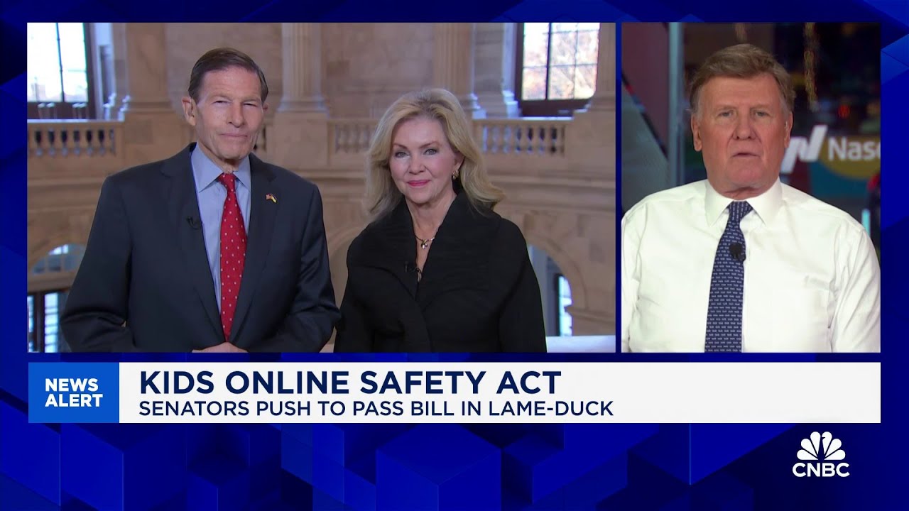 Sen. Blumenthal on Kids Online Safety Act: This is about the toxic content being directed at kids
