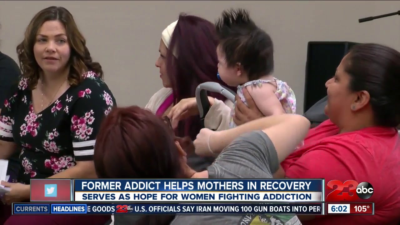 Former addict helps mothers in recovery