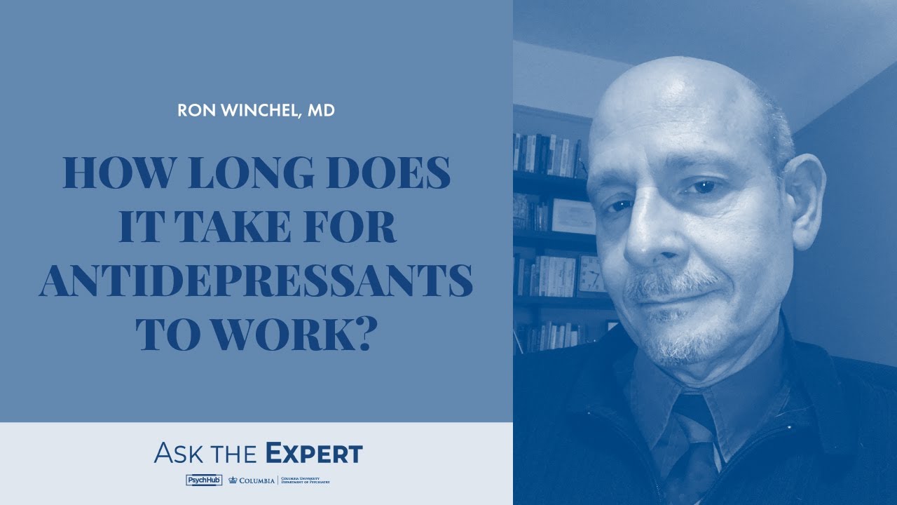 How Long Does it Take for Antidepressants to Work?