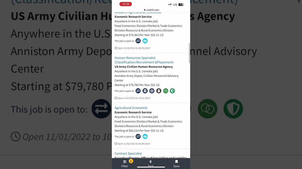 USAJOBS.GOV has over 539 Remote positions available! #shorts #usajobs #usa#remotework #wfhjobs #2023