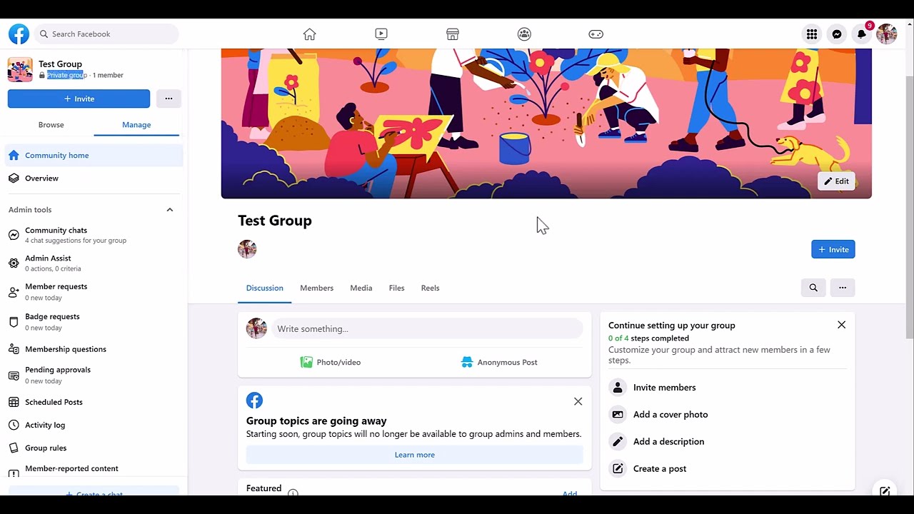 How To Create A Private Facebook Group 2023