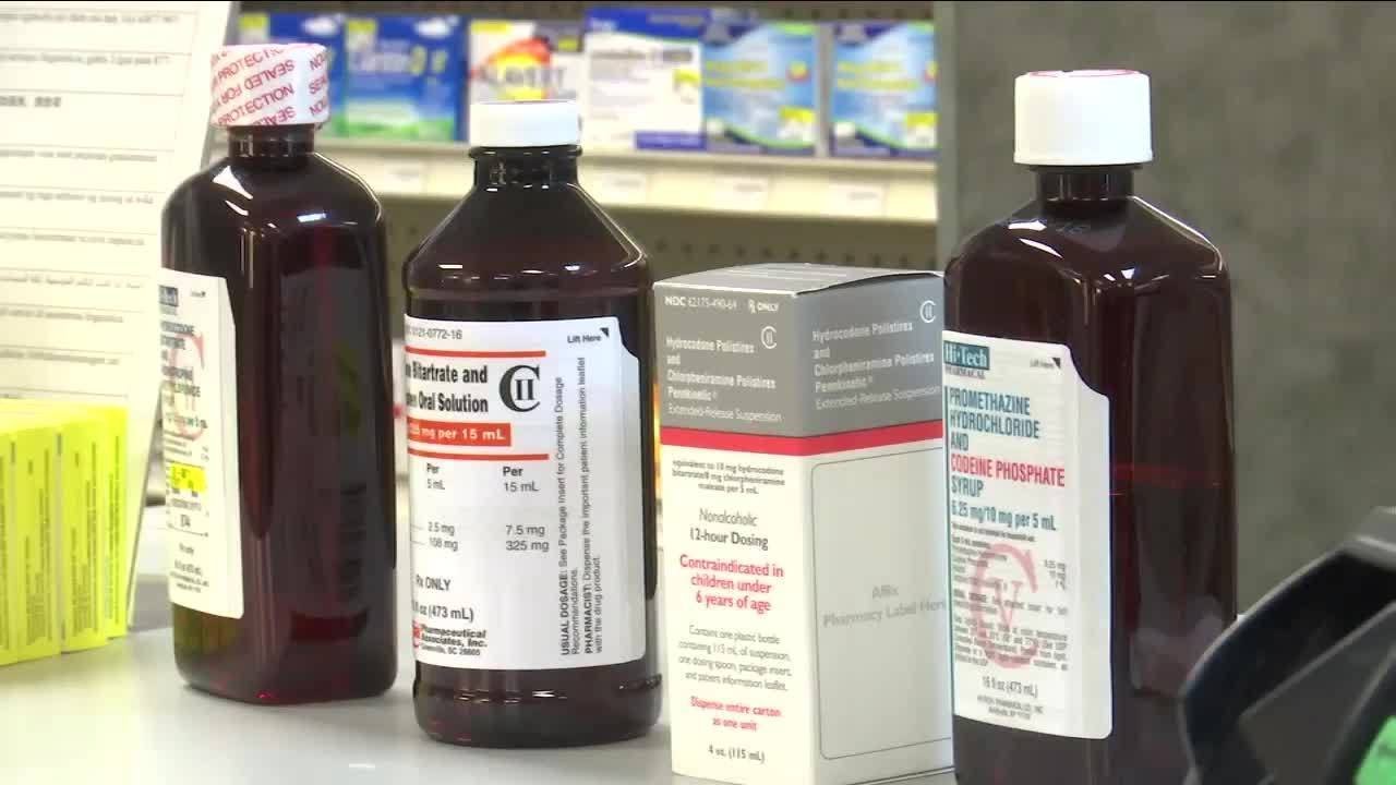 FDA warns about cough medicines containing opioids