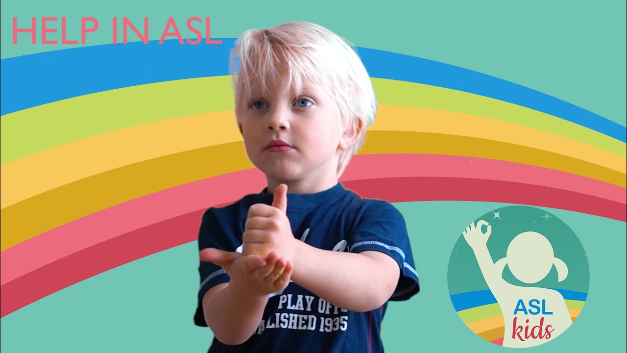 Help in sign language