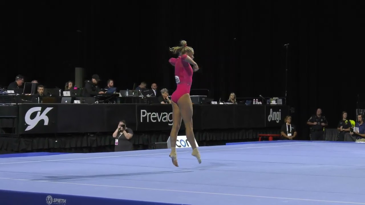 Charlotte Booth - Floor Exercise - 2023 Core Hydration Classic - Senior Women Session 1