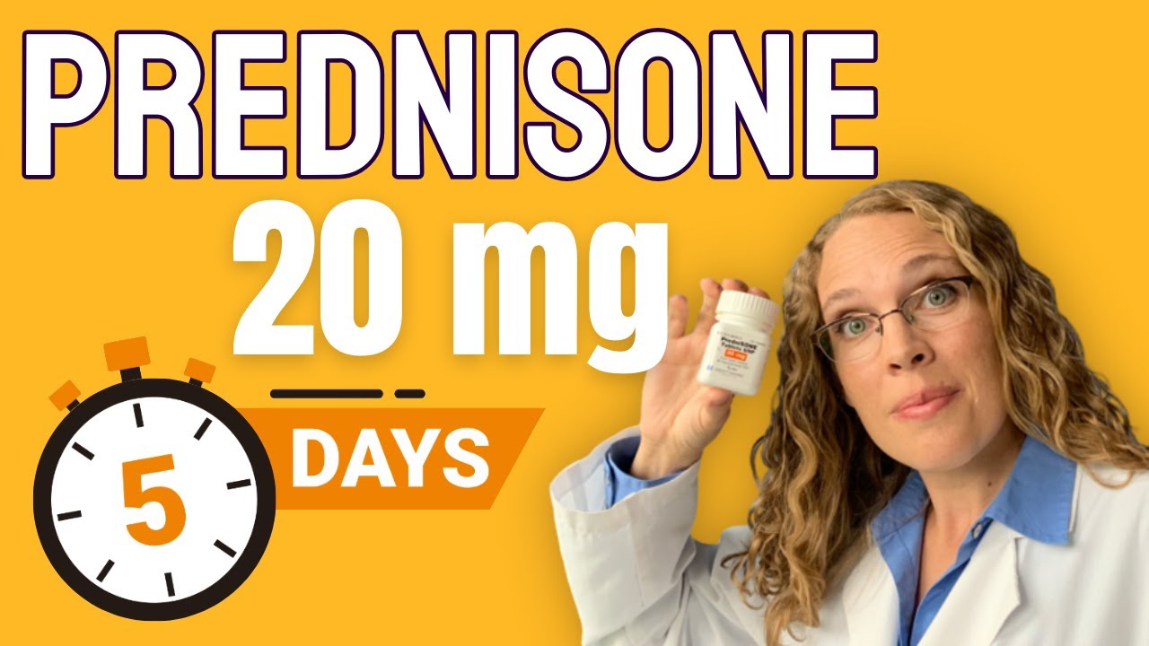 How to Take Prednisone 20 mg for 5 days