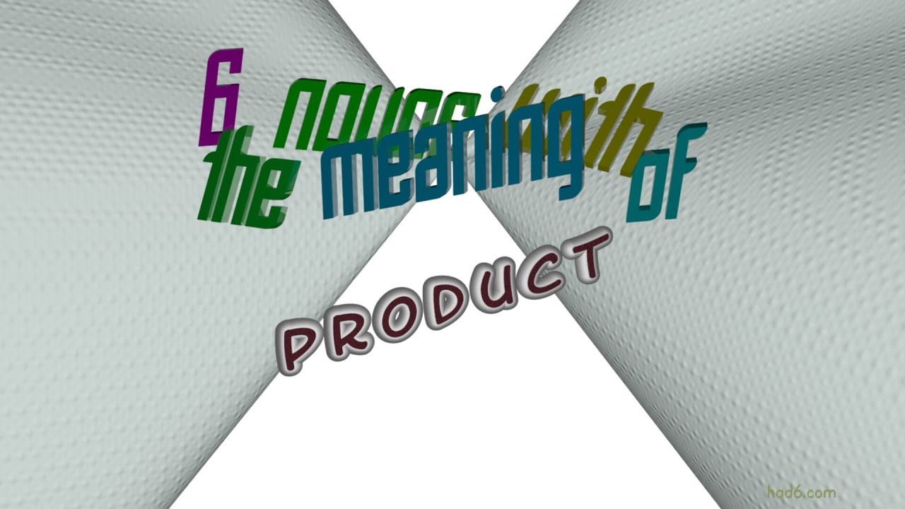 product - 7 nouns synonym of product (sentence examples)