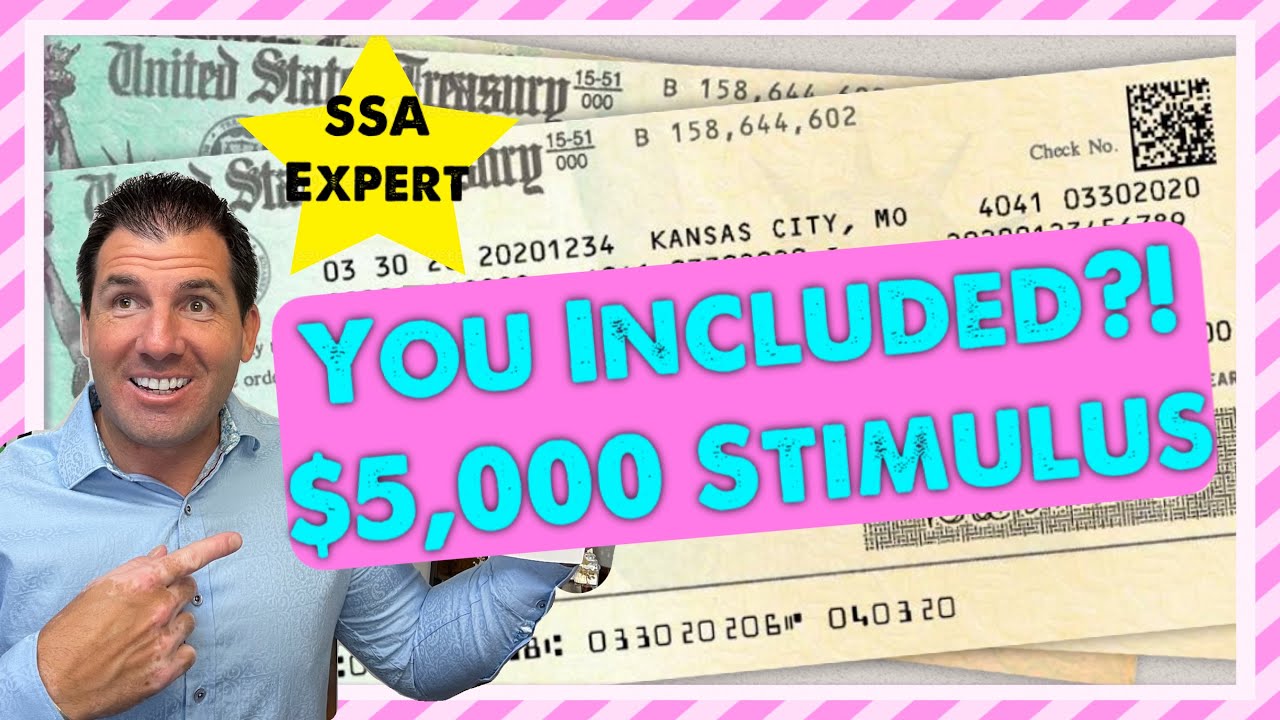 You Included?? $5,000 Stimulus Check | Social Security, SSDI, SSI, VA, Low Income