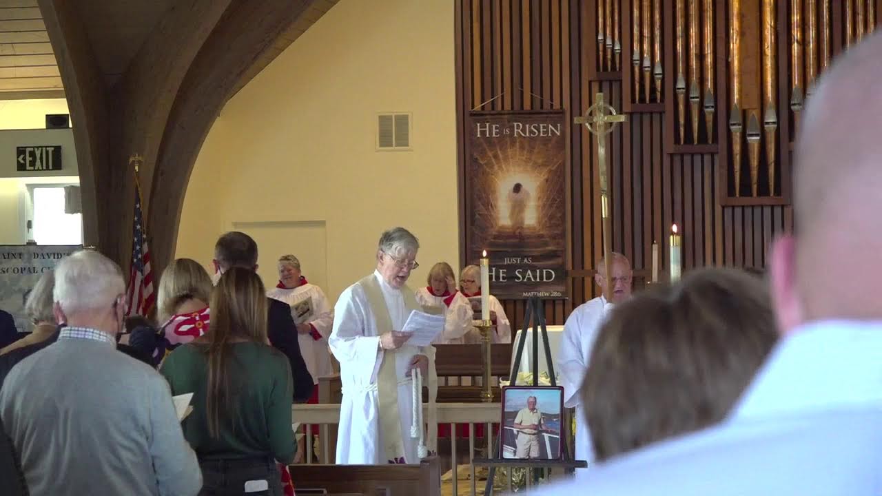 Celebration of George Tyner at St. David's, South Yarmouth, MA