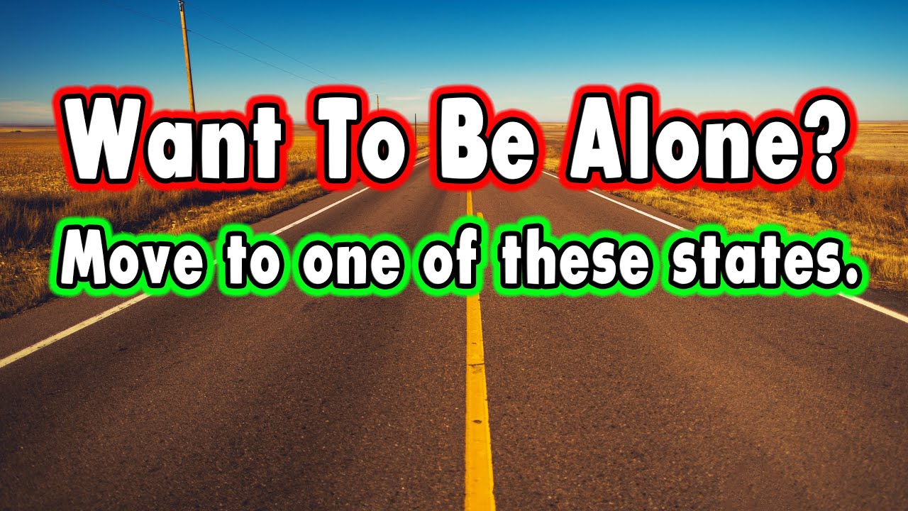 Top 10 Least Populated US States.