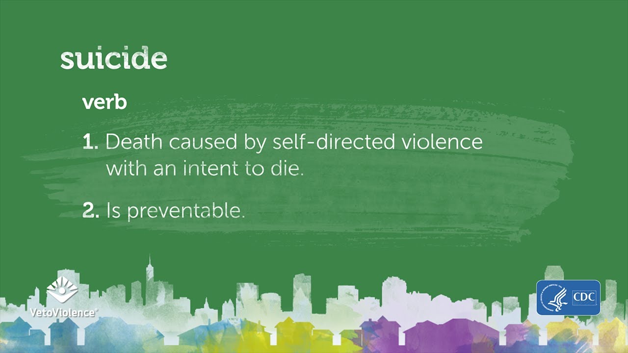 What is suicide?