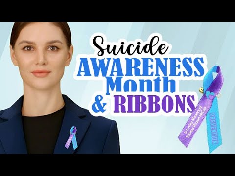 Suicide Awareness Ribbons - Suicide Awareness Month