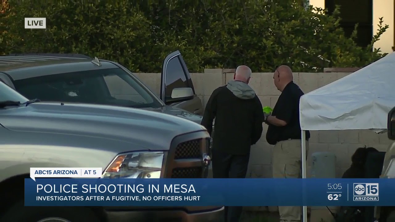 Mesa police investigating a deadly officer-involved shooting involving Tempe officers