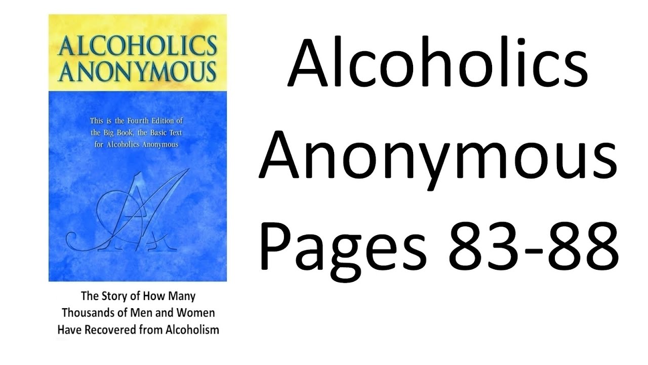 @AA100011 - Alcoholics Anonymous --- Pages 83-88