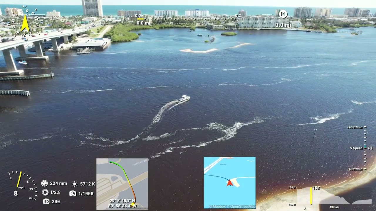 Dunlawton Bridge & Port Orange Causeway Park,#florida,#beach,#water,#cars,#views,#park,#fly,#warm