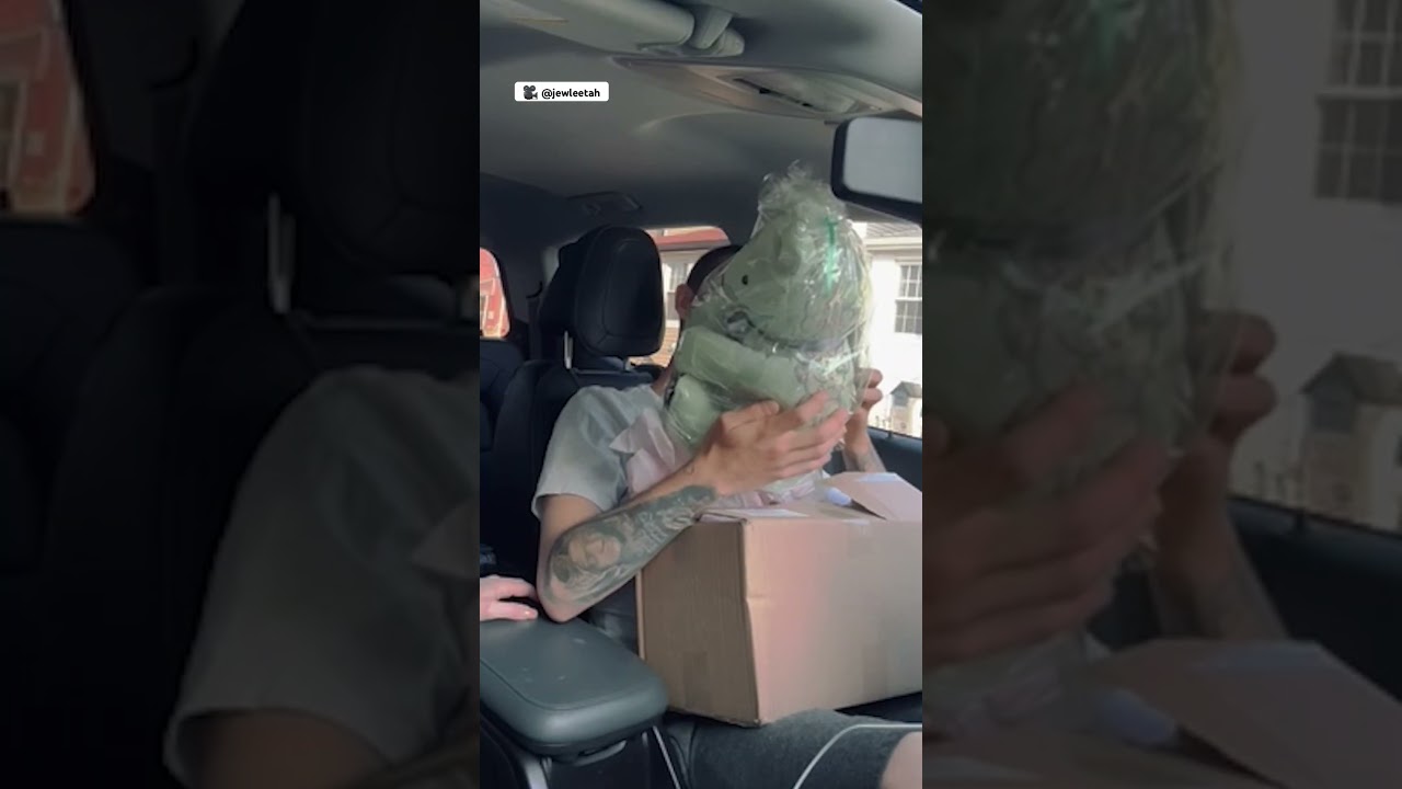 Man gets emotional with special gift from girlfriend after losing his mom 🥹❤️
