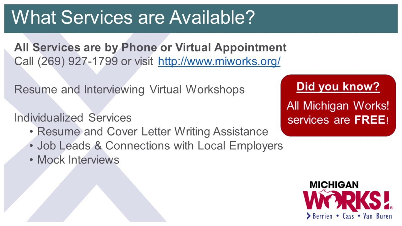 Michigan Works! Services