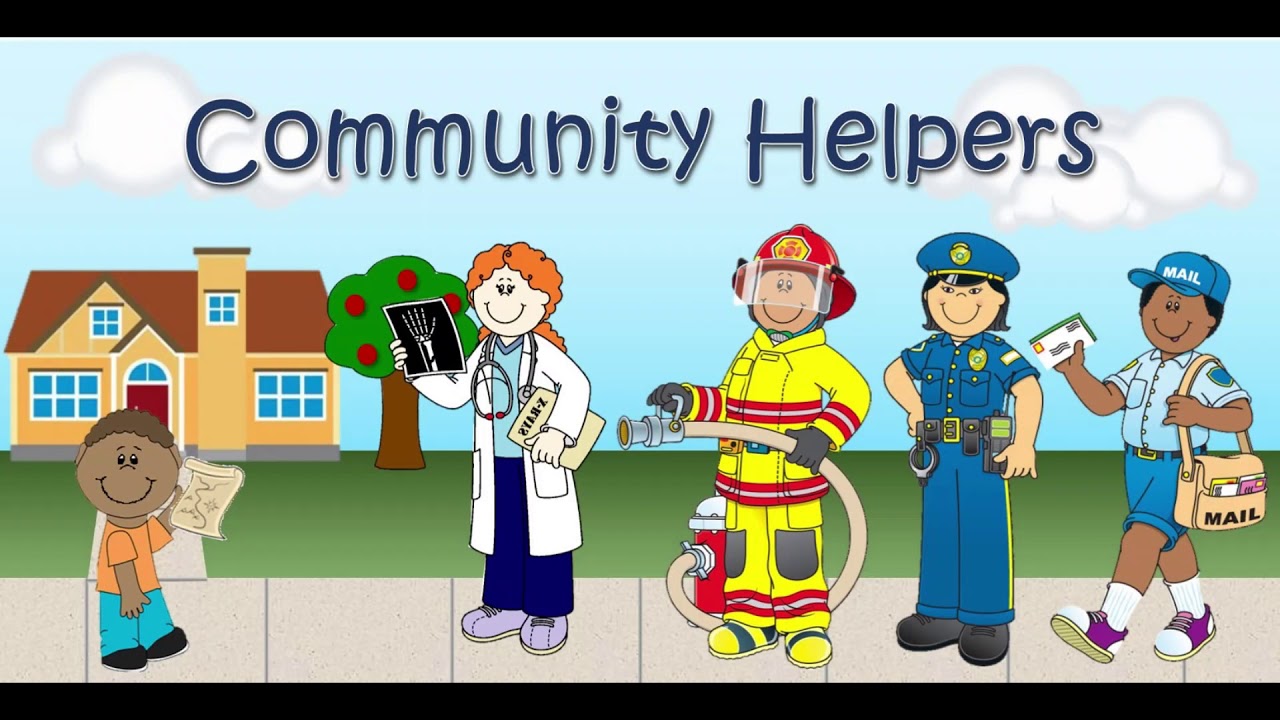 COMMUNITY HELPERS for kids | FRIENDS IN THE COMMUNITY