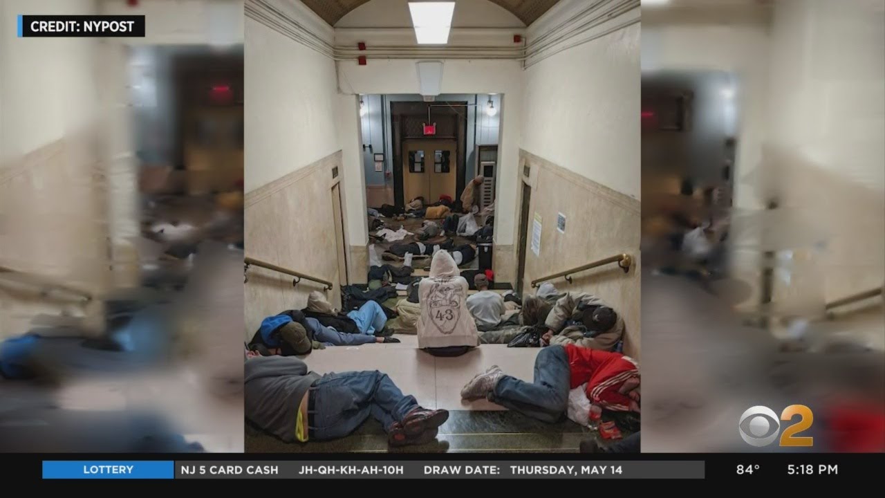 Photos Appear To Show Overcrowded Homeless Shelters After City's Efforts To Get Individuals Off Subw