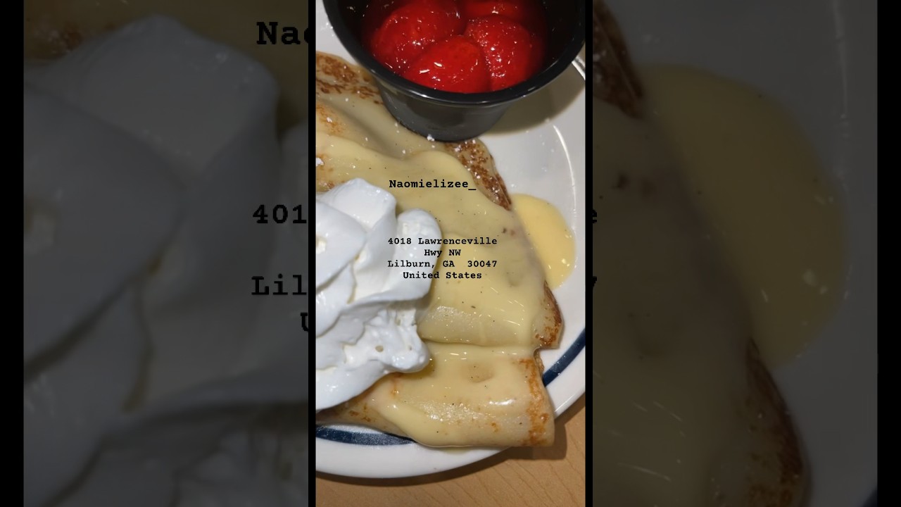 IHOP 4018 Lawrenceville hwy Nw Liburn,Ga 30047 #ieatzgoodt #shorts