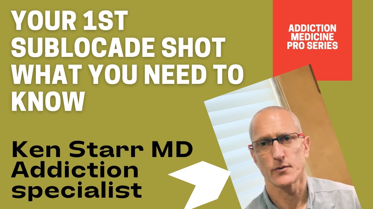 The 1st Sublocade Shot. What you need to know!