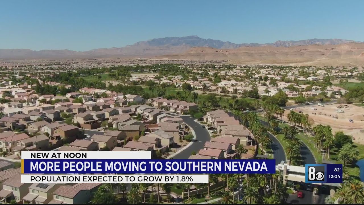 Southern Nevada’s population expected to continue growing over the next two years
