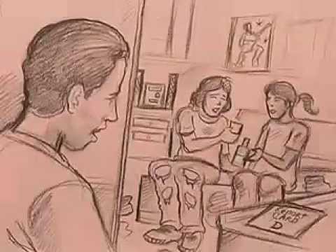 (English) Teen Sketches - Al-Anon 2007 30-second Public Service Announcement (PSA)