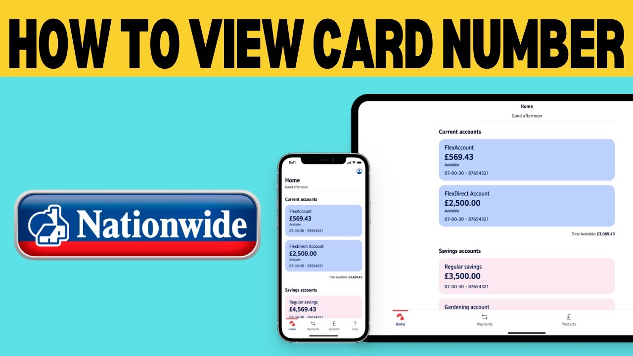 How To View Card Number On Nationwide App (2025)