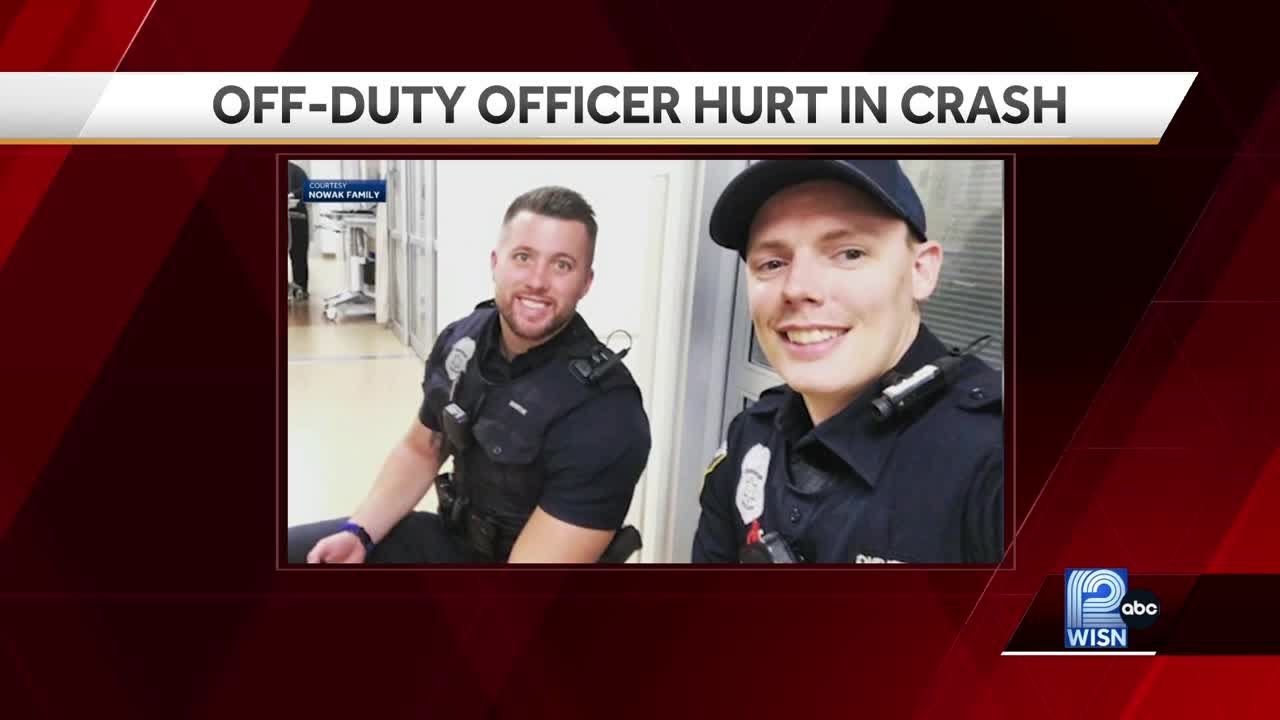 Sources: Off-duty Milwaukee police officer seriously injured in Oak Creek crash