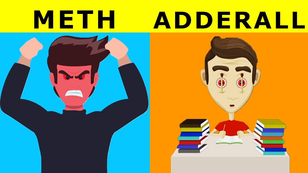 Meth vs Adderall - More Similar Than You Think!