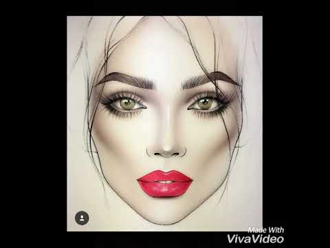 FACE CHART CHALLENGE : ethnic/modern makeup look