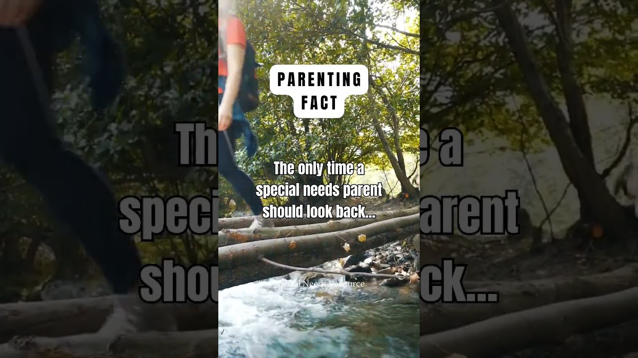 The only time a special needs parent should look back... #quotes #shorts