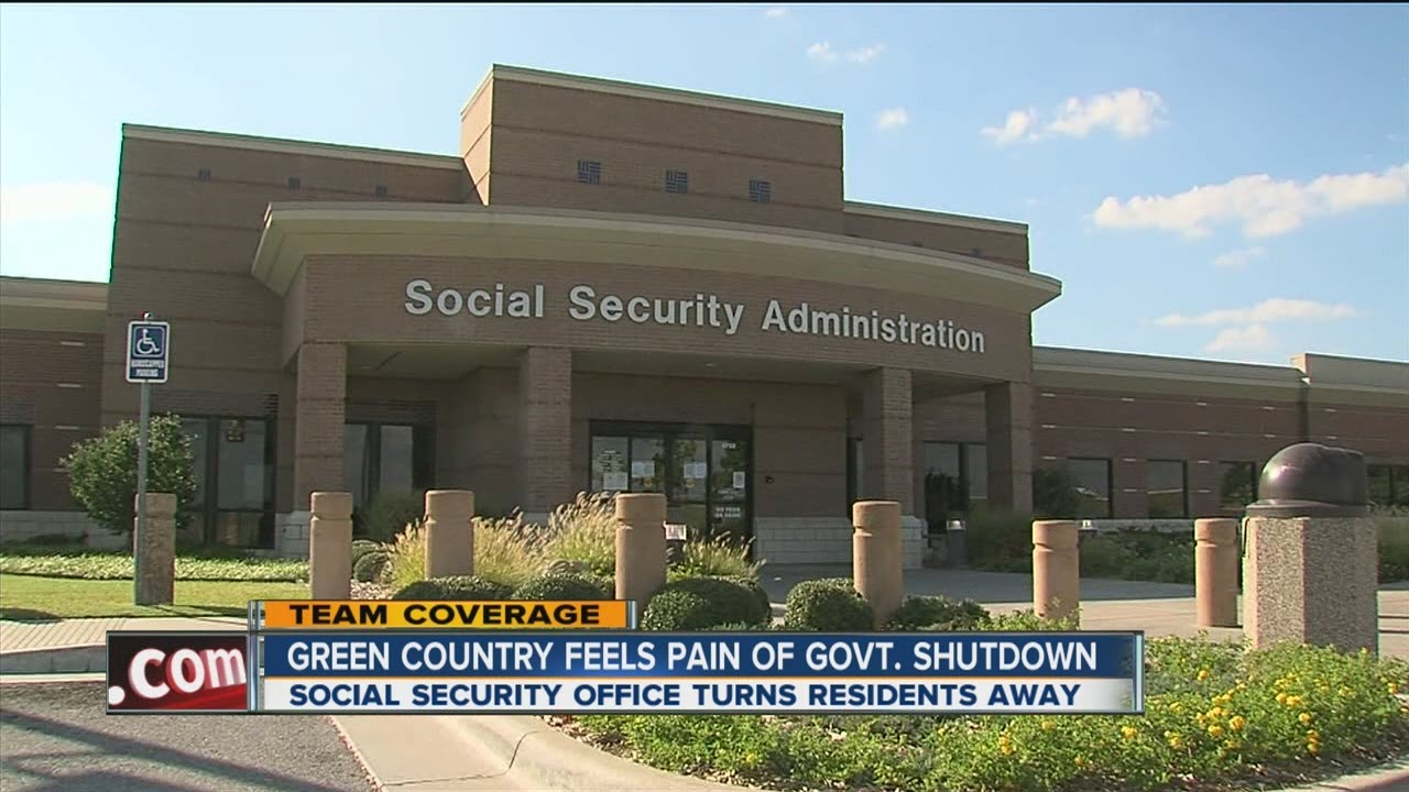 Government shutdown: Tulsa Social Security office reduces services
