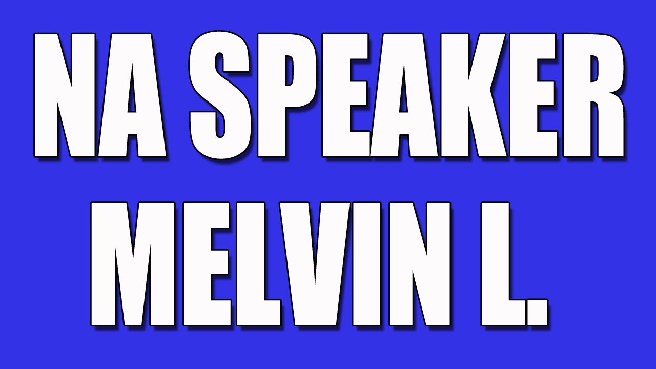 NA Speaker Melvin L. "Ex-Gangster from Chicago Shares his Journey in Recovery"