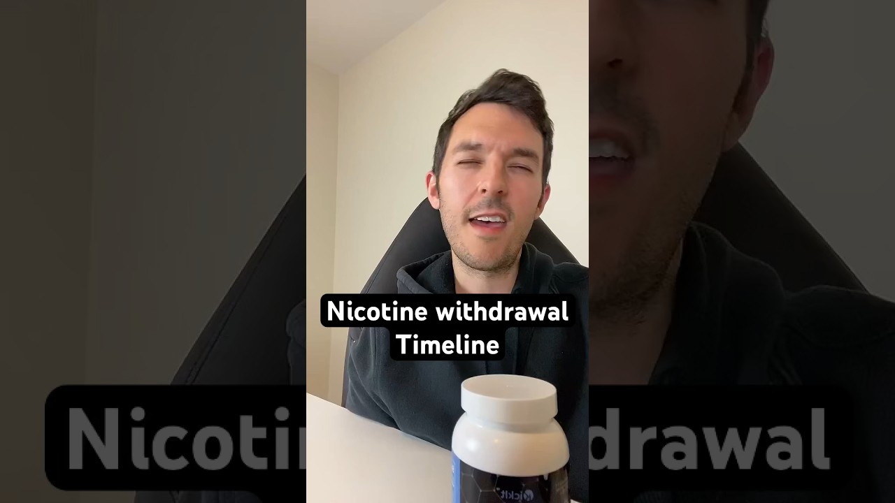Nicotine withdrawal last how long !?!