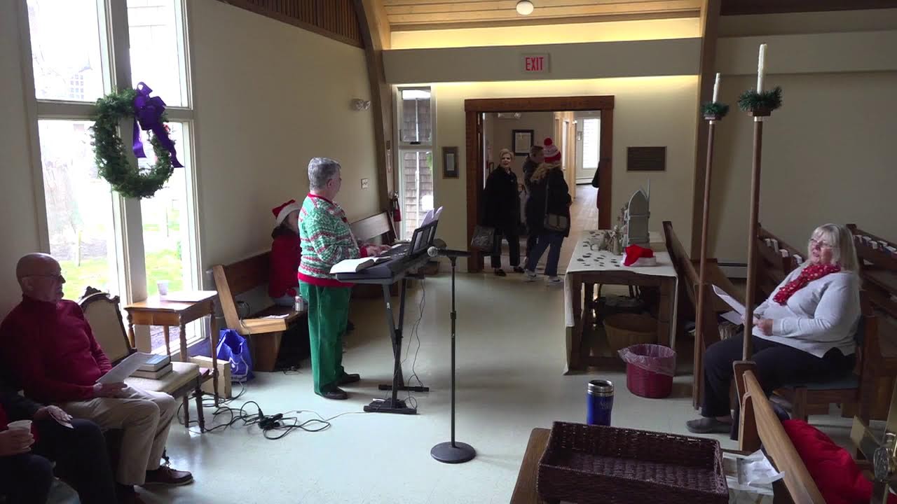 Yarmouth Cookie Stroll, St. David"s church choir December 9, 2023