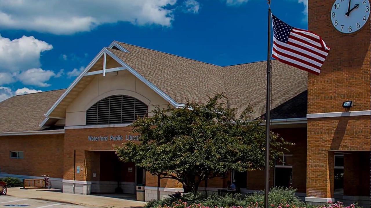 Waterford Public Library - Online Services Advertisement