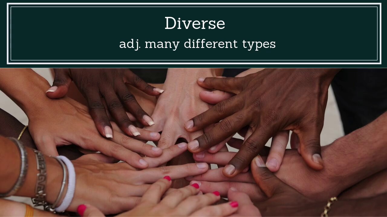 Diverse Meaning:  An English Vocabulary Lesson