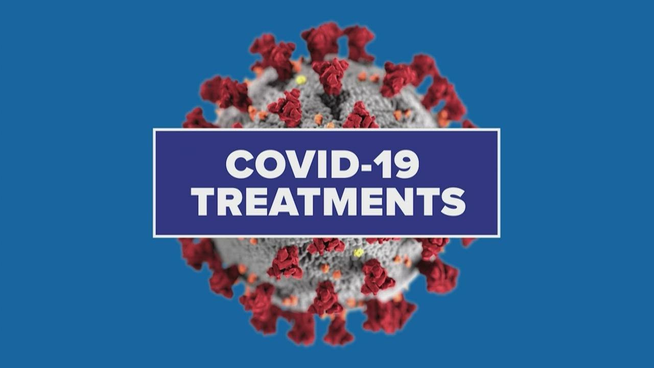 What are the 4 main treatments for COVID-19?